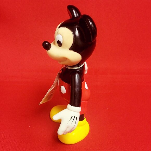 Vintage Disney Articulated Micky Mouse Figurine - Picture 13 of 16